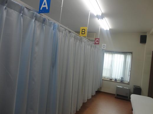 �J�[�e����߂�A,B,C,D�̎ʐ^